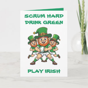 Match Day Mischief möter St Patricks Weekend Kort