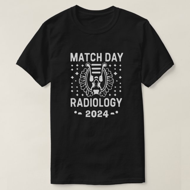 Match Day Radiology 2024 T Shirt (Design framsida)