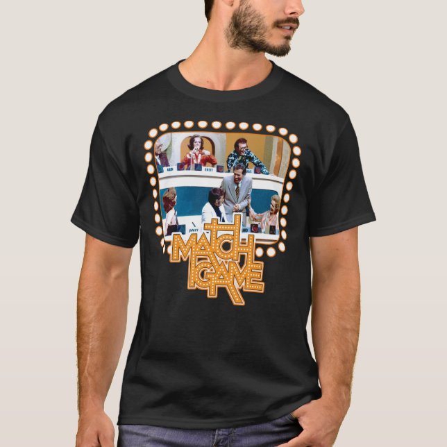 Match Game Cast Tribute  T Shirt (Framsida)