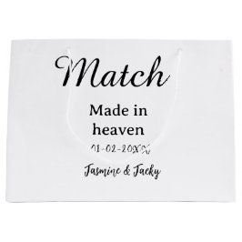 Match made in heaven add name date simple calligra