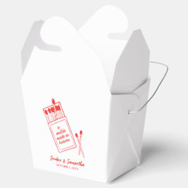 Match Made in Heaven Retro Red Möhippa Presentaskar