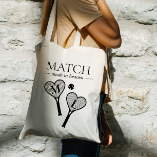 Match Made in Heaven Tennis Bachelorette Bride Tygkasse