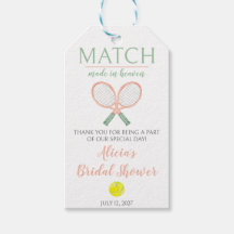 Match Made in Heaven, Tennis Bröllopsdusch