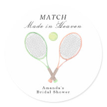 Match Made in Heaven Tennis Bröllopsdusch