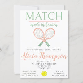 Match Made in Heaven, Tennis Möhippa Inbjudningar