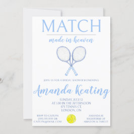 Match Made in Heaven, Tennis Möhippa Inbjudningar