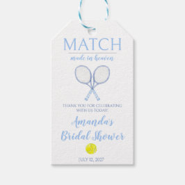 Match Made in Heaven, Tennis Möhippa Presentetikett