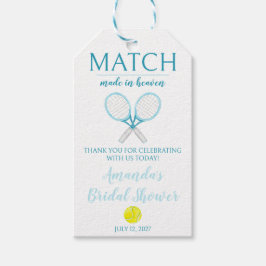 Match Made in Heaven, Tennis Möhippa Presentetikett