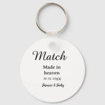 Match made in heaven tillägg namn datum enkel kall