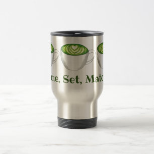 Match Matcha Grönt Tea Latte Foodie Resemugg