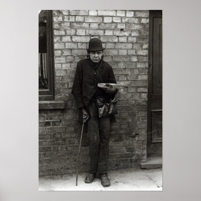 Match-Seller. c.1900 Poster (Framsidan)