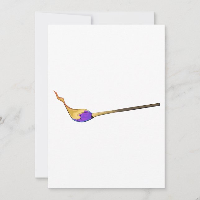 Match Stick Meddelande (Framsida)