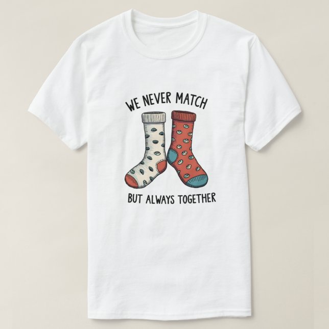 Matcha aldrig t shirt (Design framsida)