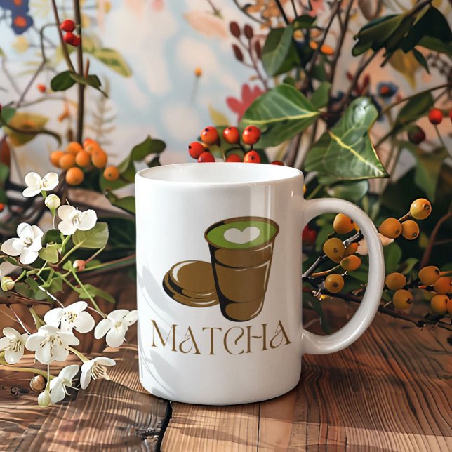 Matcha Boba Tea Kaffemugg (Skapare uppladdad)