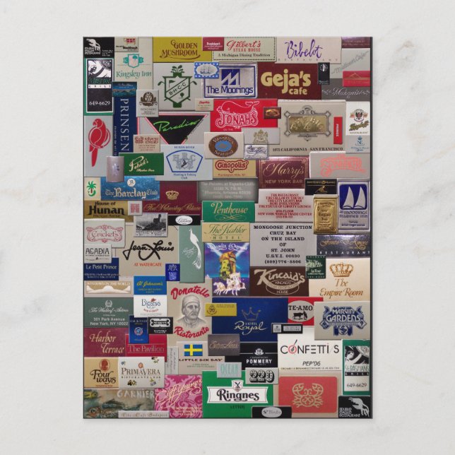 Matcha Bokar Vykort (Framsida)