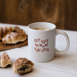 Matcha  Borttappad i det du Kärlek Kaffemugg