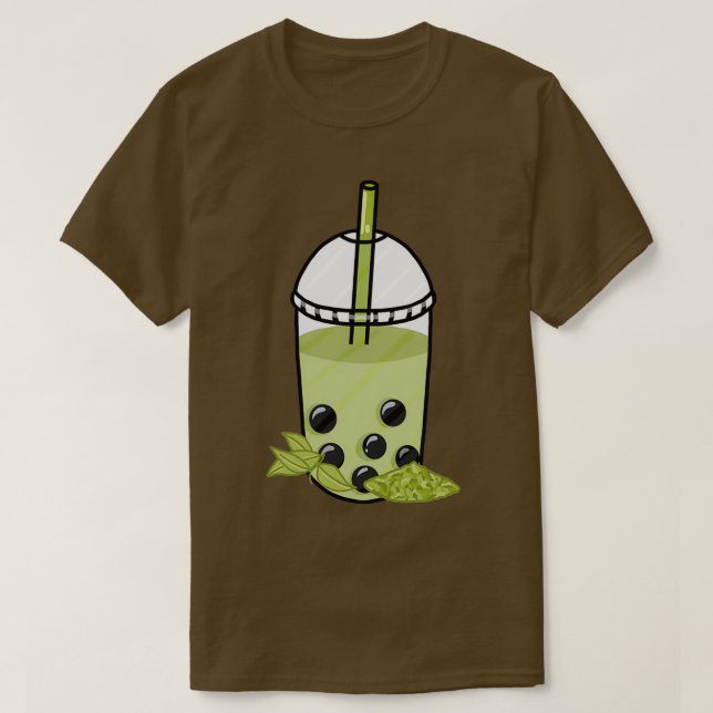 Matcha bubbelte 7 t shirt (Design framsida)