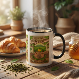 Matcha Capybara Mugg – Söt Kawaii Matcha Te 