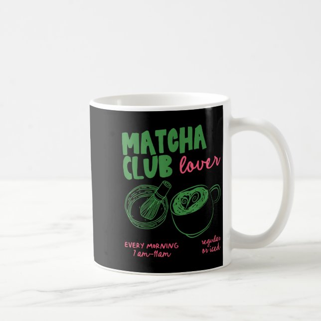 Matcha Club Regular Or Ice Green Tea Matcha Latte  Kaffemugg (Höger)