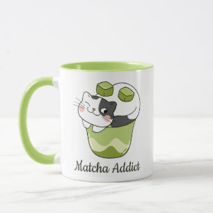 Matcha Cute Cat, Matcha Mugg