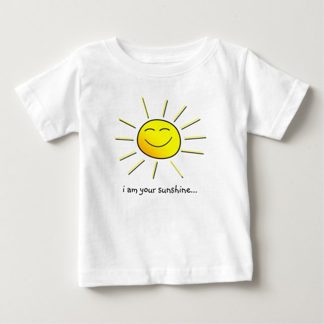 Matcha för solsken (går med "dig är mitt solsken") tee (Framsida)