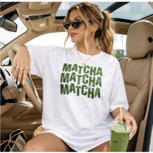 Matcha-gåva, MATCHA-tröja, matcha tee