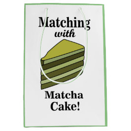 Matcha Grönt Cake Funny Birthday