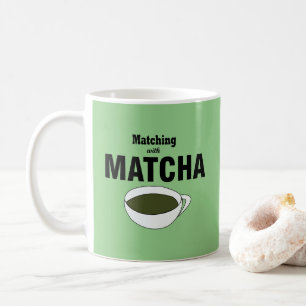 Matcha Grönt Tea Älskare Kaffemugg