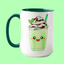 Matcha Grönt Tea Blend Drink Mugg