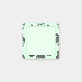 Matcha Grönt Tea Bubble Tea Boba Post-it Block