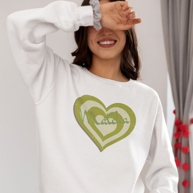 Matcha Grönt Tea Personlig Sweatshirt T Shirt (Skapare uppladdad)