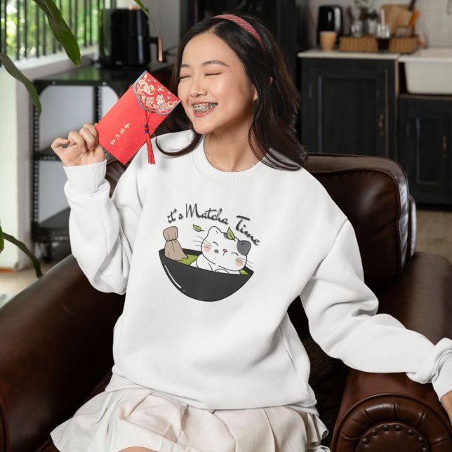 Matcha Grönt Tea Sweatshirt T Shirt (Skapare uppladdad)
