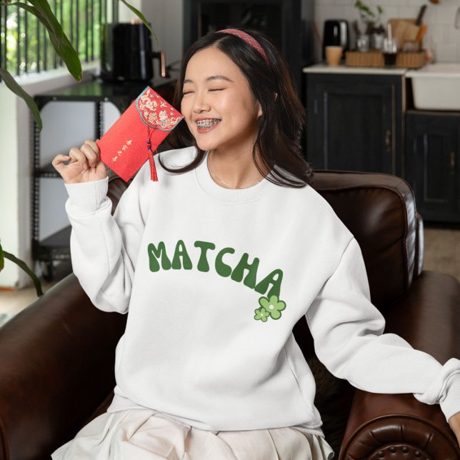 Matcha Grönt Tea Sweatshirt T Shirt (Skapare uppladdad)