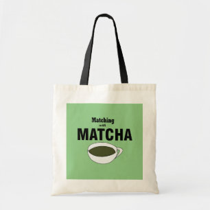 Matcha Grönt Tea Tygkasse