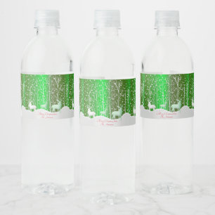 Matcha Grönten Redigera vit renare i Namn Vattenflaskor Etikett