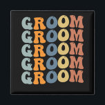 Matcha hämta Redo Bride & Groom Bröllop Groom Magnet<br><div class="desc">Matcha hämta Redo Bride & Groom Bröllop Groom</div>