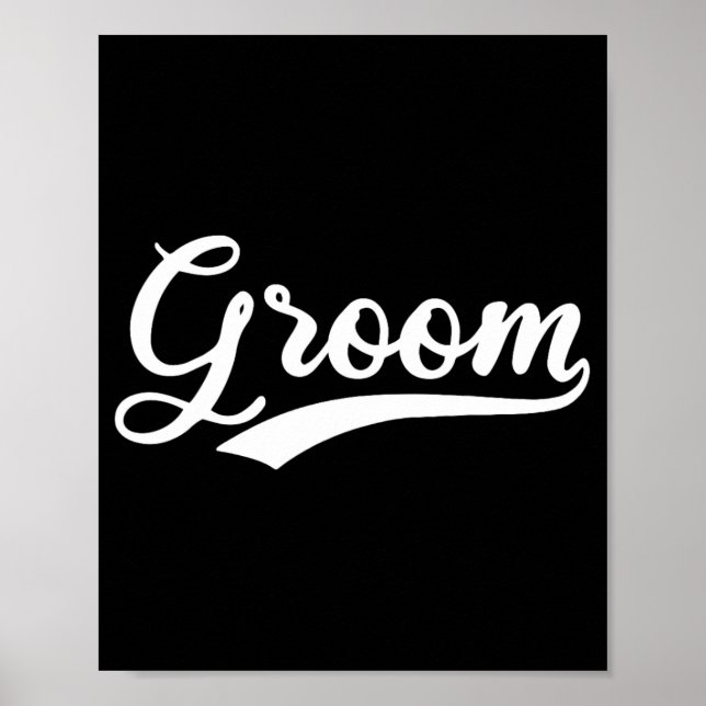 Matcha hämta Redo Bride och Groom Bröllop Gro Poster (Framsidan)