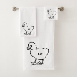 Matcha handdukuppsättningen