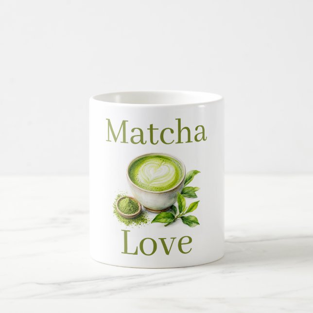 Matcha Kärlek Kaffe Mugg (Center)