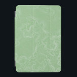 Matcha konturflöde iPad mini skydd<br><div class="desc">Den här matchningsmatchen i grönt mönster har elegant topografiskt linjer,  blandar naturinspirerad geometri med ett lugnande,  modernt estetiskt. Perfekt för älskare av minimalism,  jordtoner och abstrakt design - idealisk för telefonväskor,  väggkonst,  kläder med mera.</div>