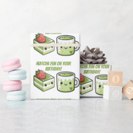 Matcha Kul På Din Födelsedag, Anpassad Presentpapper