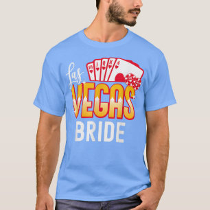 Matcha Las Vegas Bröllop Bride och Groom Vegas B T Shirt