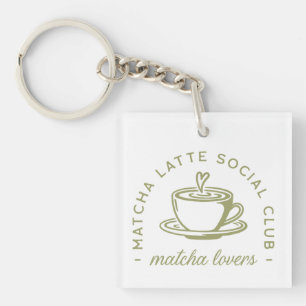 Matcha latte älskare klubb  grönt