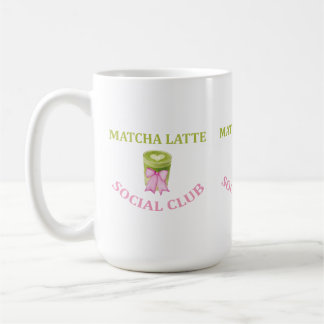 MATCHA LATTE SOCIAL CLUB KAFFEMUGG