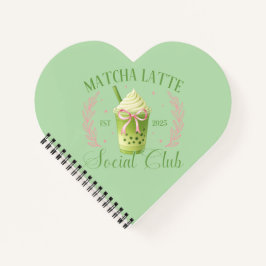 Matcha Latte Social Klubb  Heart Spiral bärbar dat
