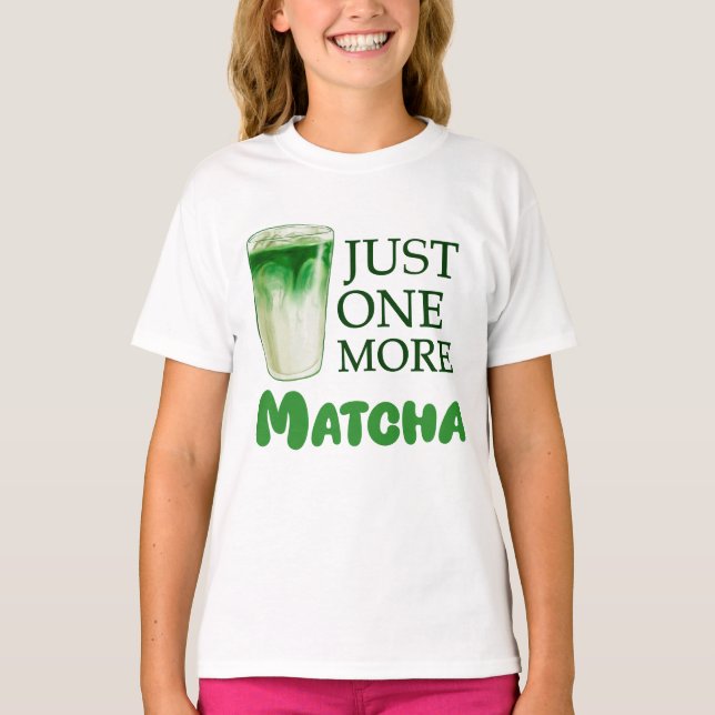 Matcha Mood - Sip, Chill, Upprepa T Shirt (Framsida)