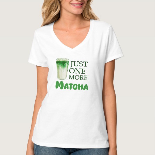 Matcha Mood - Sip, Chill, Upprepa T Shirt (Framsida)