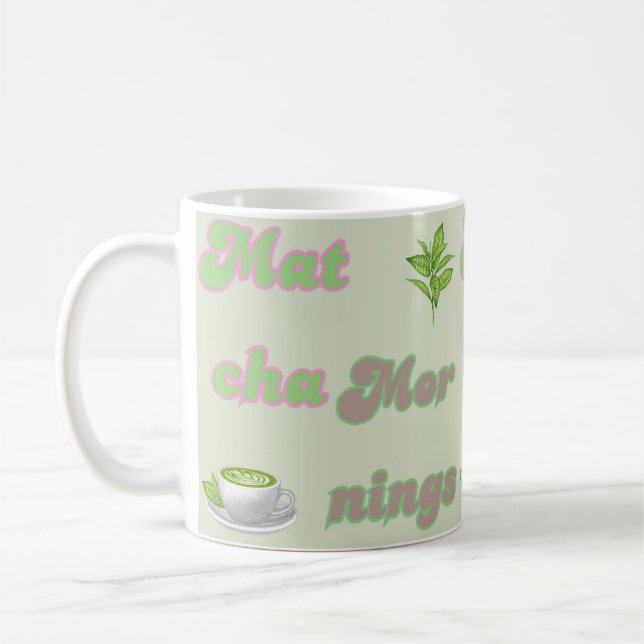 Matcha Mornings, Matcha Mugg (Vänster)