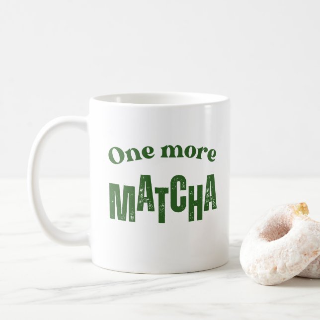 Matcha-mugg, matcha-älskare gåva, matcha-beroende  kaffemugg (Med munk)