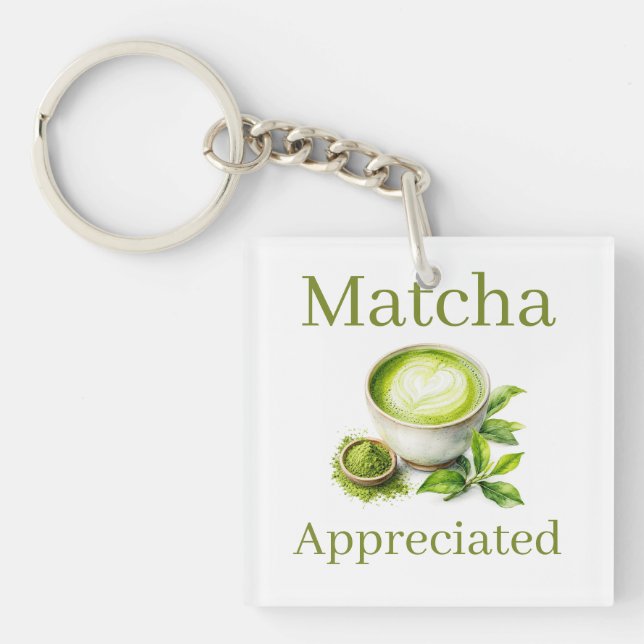 Matcha Nyckelring (Framsidan)